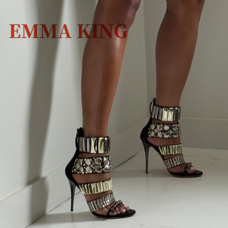 Women'S Fashion Q - Sandalias con correa en el tobillo