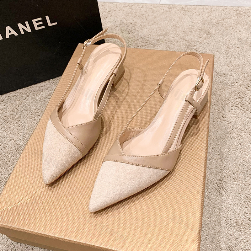 Women'S Fashion For Summer 2025 - Zapatos sexis de tacón grueso para