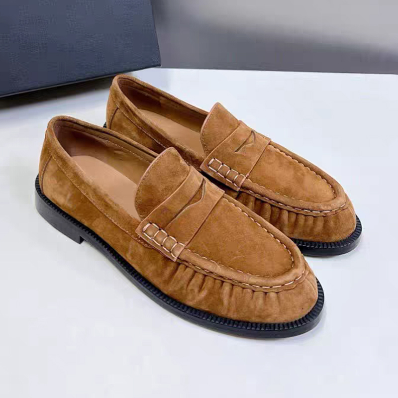 Women'S Fashion Walking Shoes - Nuevos mocasines para mujer, punta redonda,