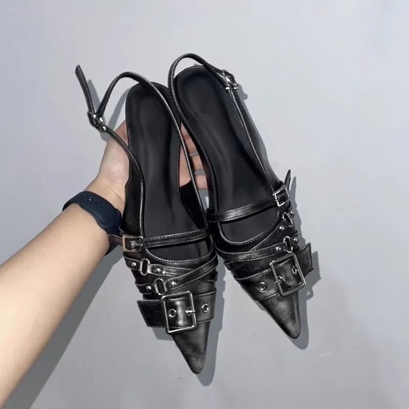 Women'S Fashion Q - Zapatos de tacón alto de punta