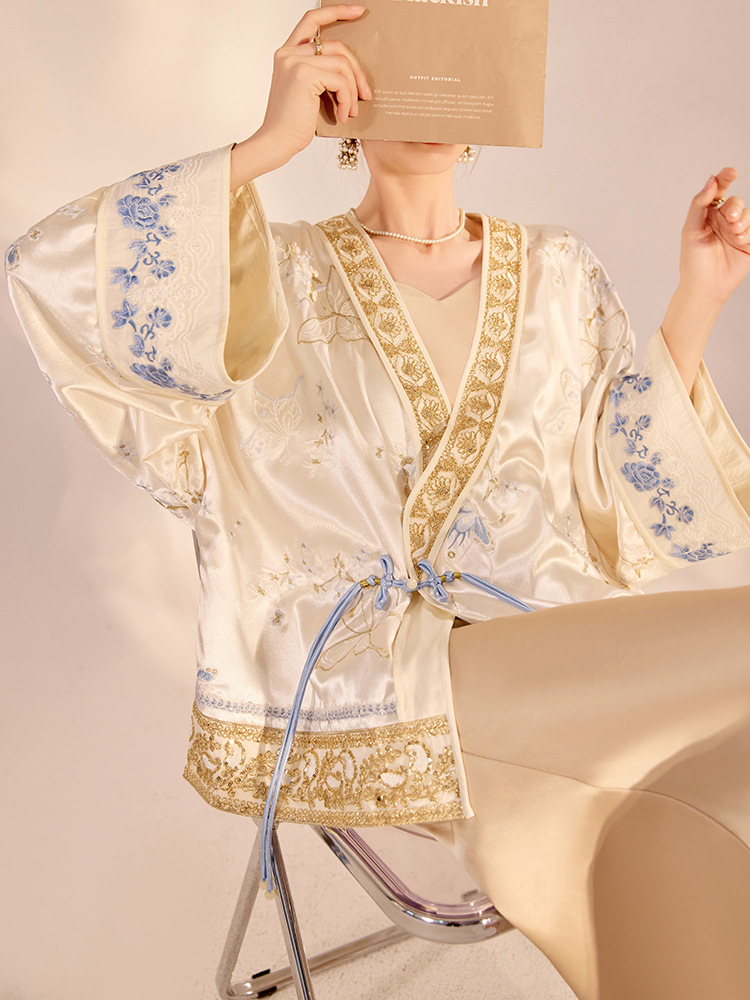 Women'S Fashion For 2026 - Chaqueta de Lujo con Bordado de