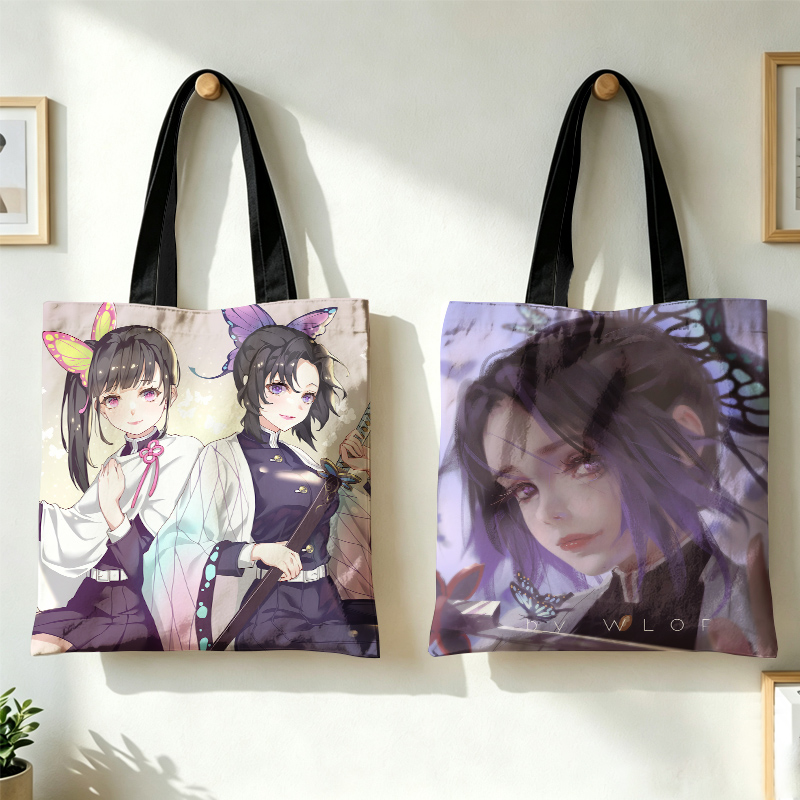Canvas Tote Bag - Bolso de mano para mujer Demon