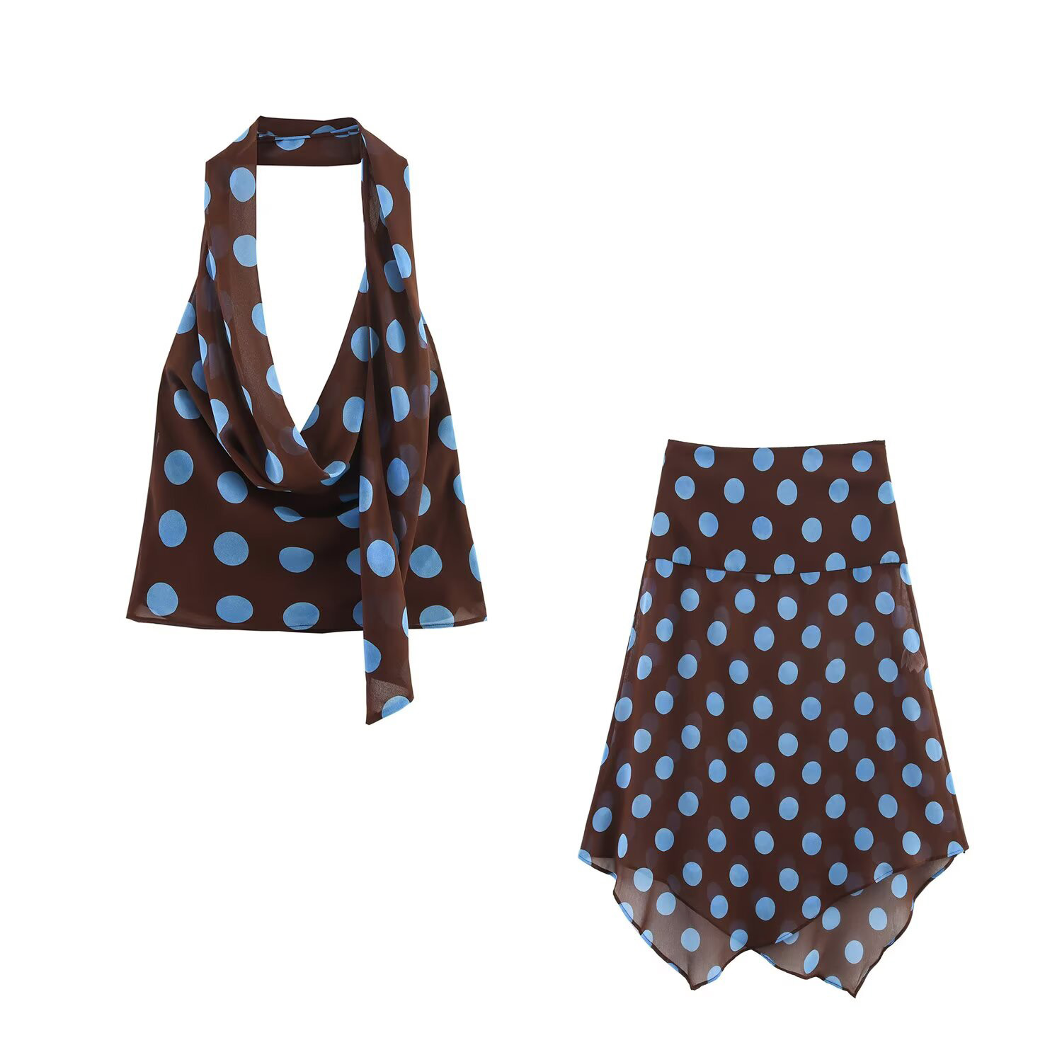 Asymmetric Top Women - Novedad de verano, bufanda fina para