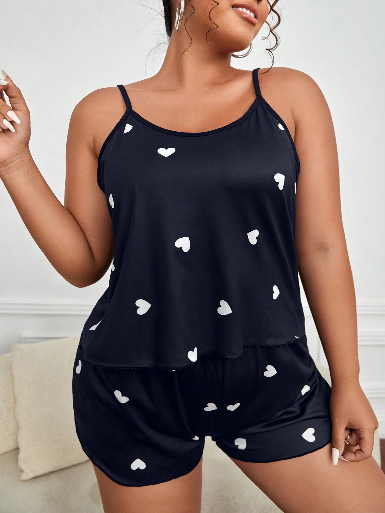 Trend Women Fashion - Conjunto de pijamas de 2 piezas