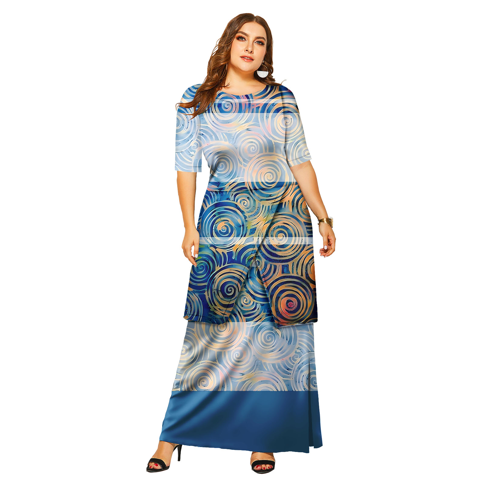 Women'S Fashion Dresses Images - Conjunto de Ropa Hawaiana con Estampado