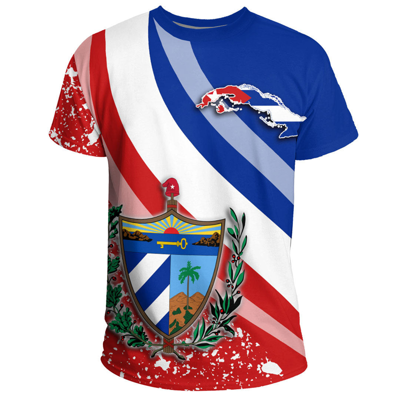 Women'S Fashion Guide - Camiseta con estampado 3D de mapa
