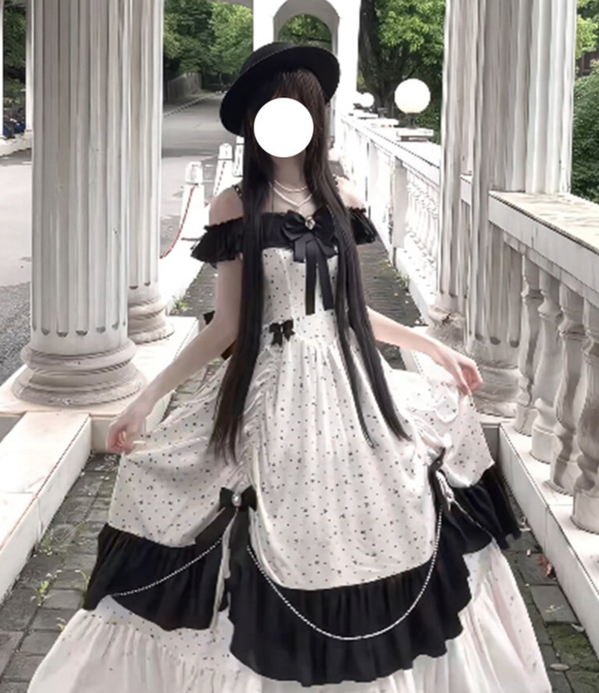 Off Shoulder Top - Nuevo Vestido de Noche Lolita Exquisito