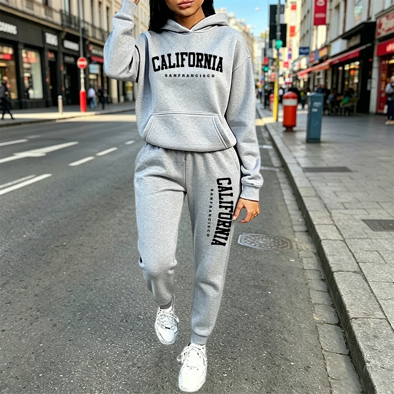 Women'S Fashion For 2026 - Conjunto Deportivo Informal Urbano con Sudadera