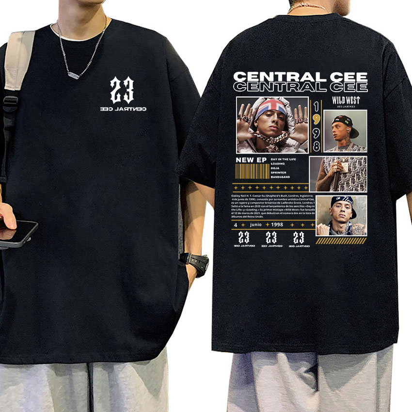 Women'S Fashion Wild West - Camisetas gráficas del rapero CENTRAL CEE