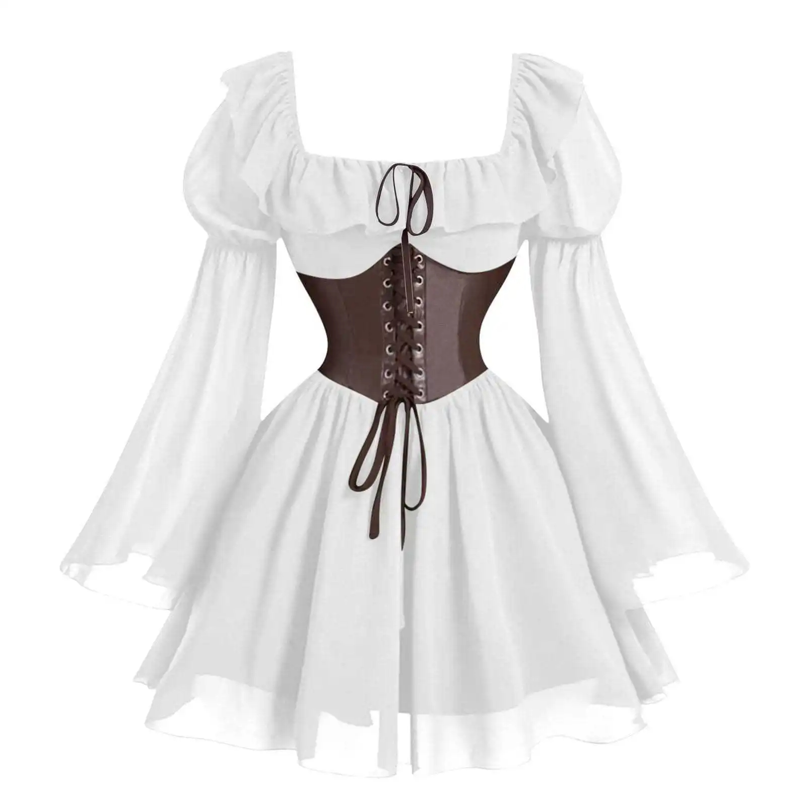Women'S Fashion Renaissance Period - Vestido Medieval de la Época Renacentista,