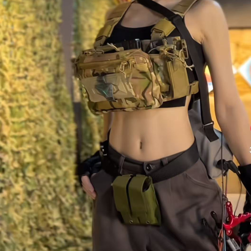 Riñonera militar para mujer, b - Women'S Fashion Utility Belt reseña y precio
