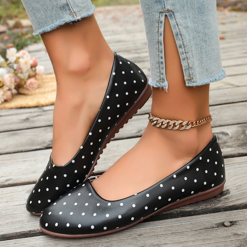 Zapatos Planos Blancos con Pun - Women'S Fashion Walking Shoes reseña y precio