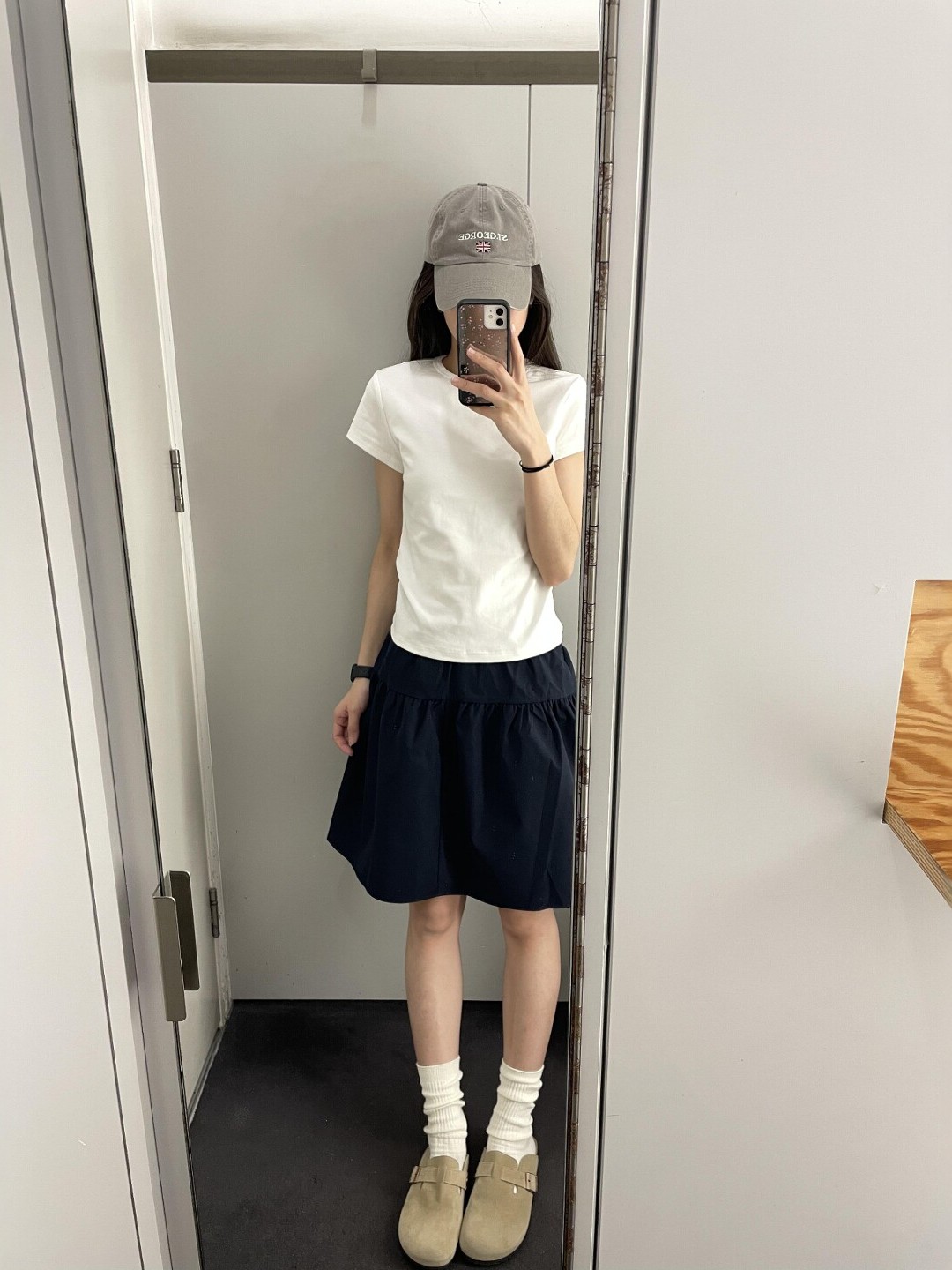 Falda Midi Artística y Elegant - A-Line Skirt Midi reseña y precio