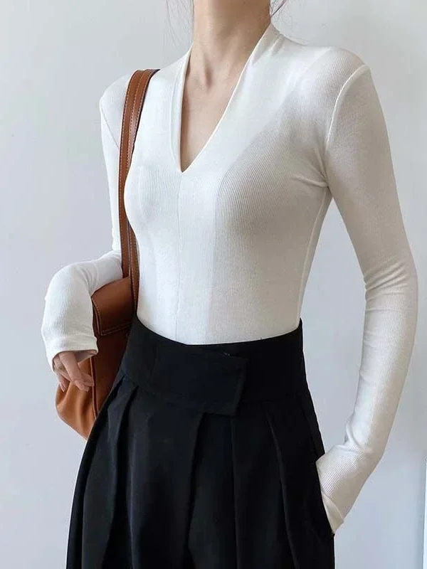 Blusas Elegantes de Manga Larg - Women'S Fashion For 2026 reseña y precio