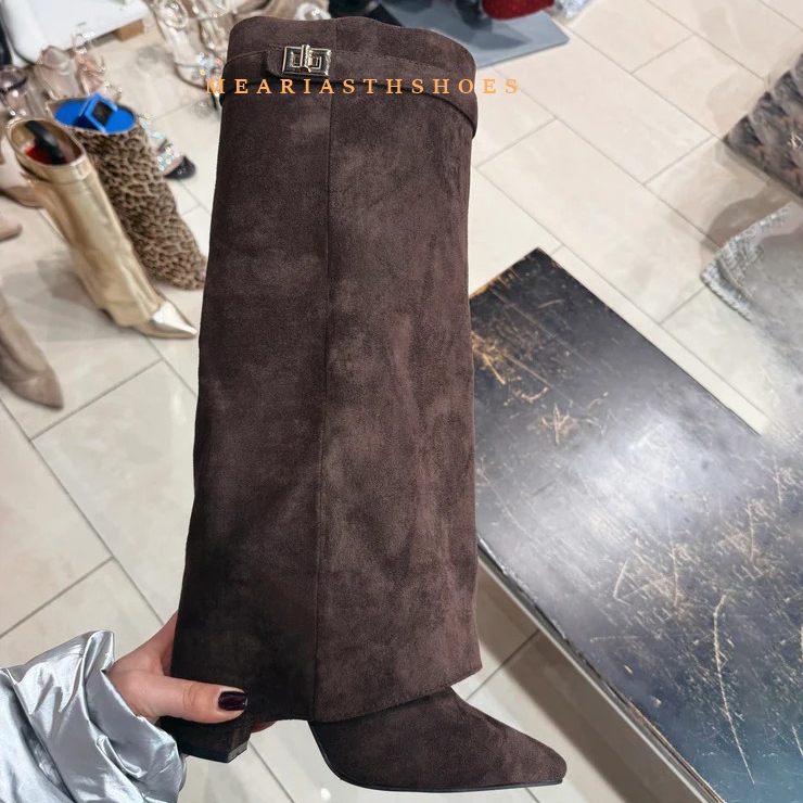 Botas hasta la rodilla de tacó - Women'S Fashion Boots 2025 reseña y precio