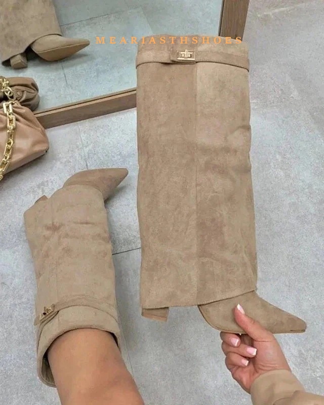 Botas hasta la rodilla de tacó - Women'S Fashion Boots 2025 reseña y precio