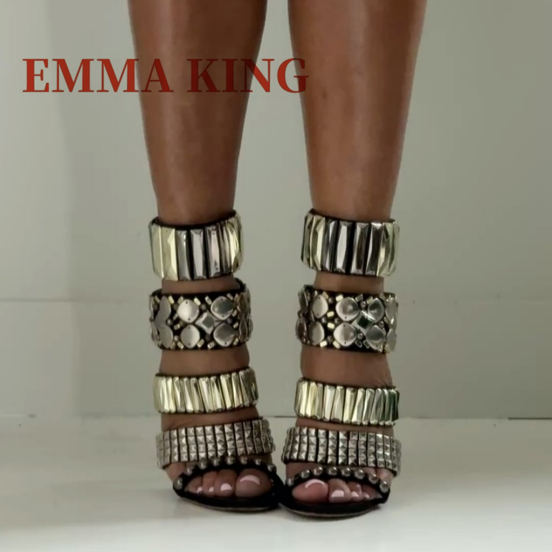 Sandalias con correa en el tob - Women'S Fashion Q reseña y precio
