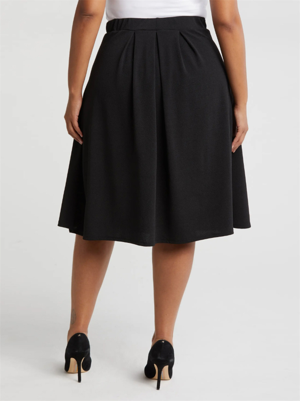 GIBSIE, falda Midi de punto de - A-Line Skirt Midi reseña y precio