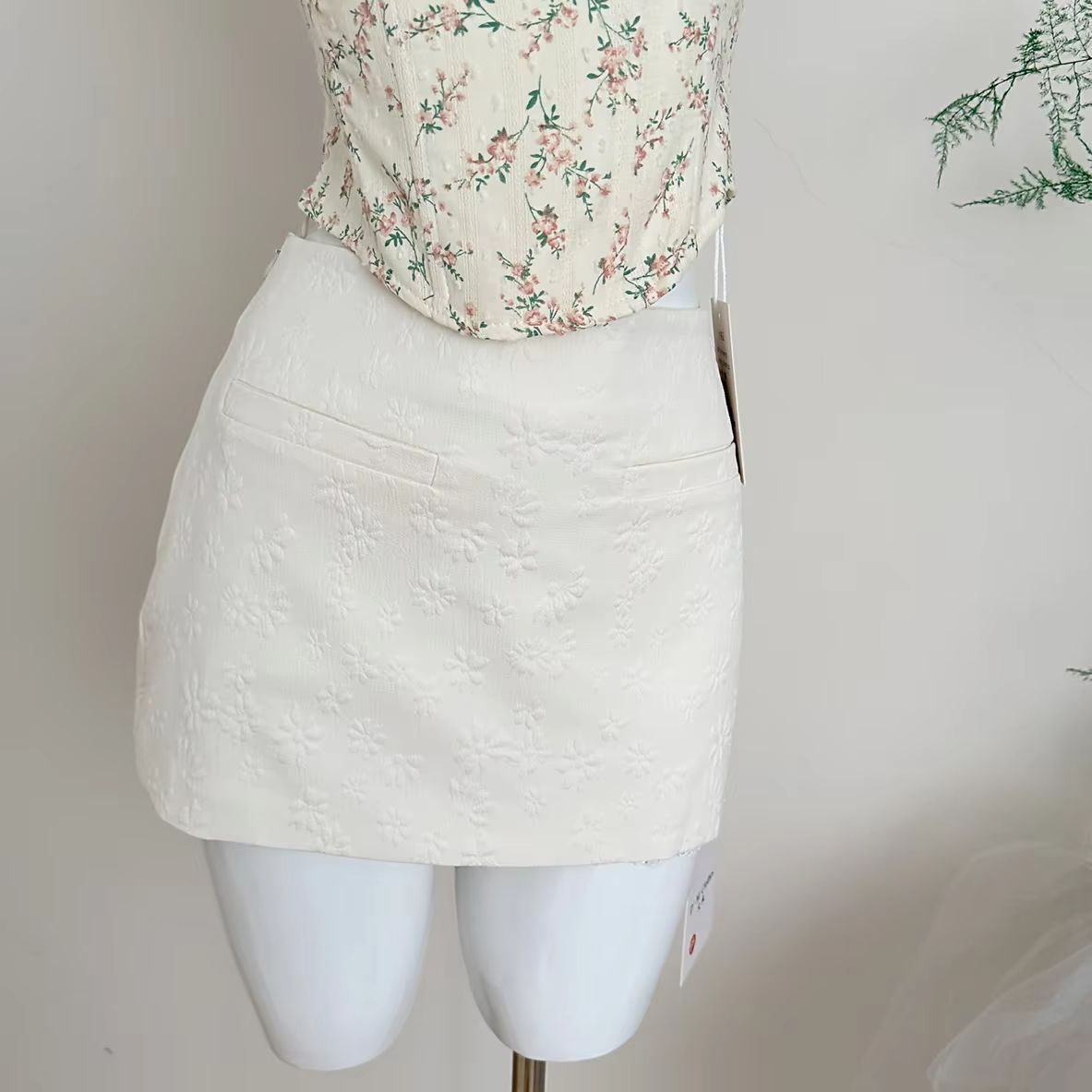 Conjuntos de falda para mujer, - Asymmetric Top Women reseña y precio