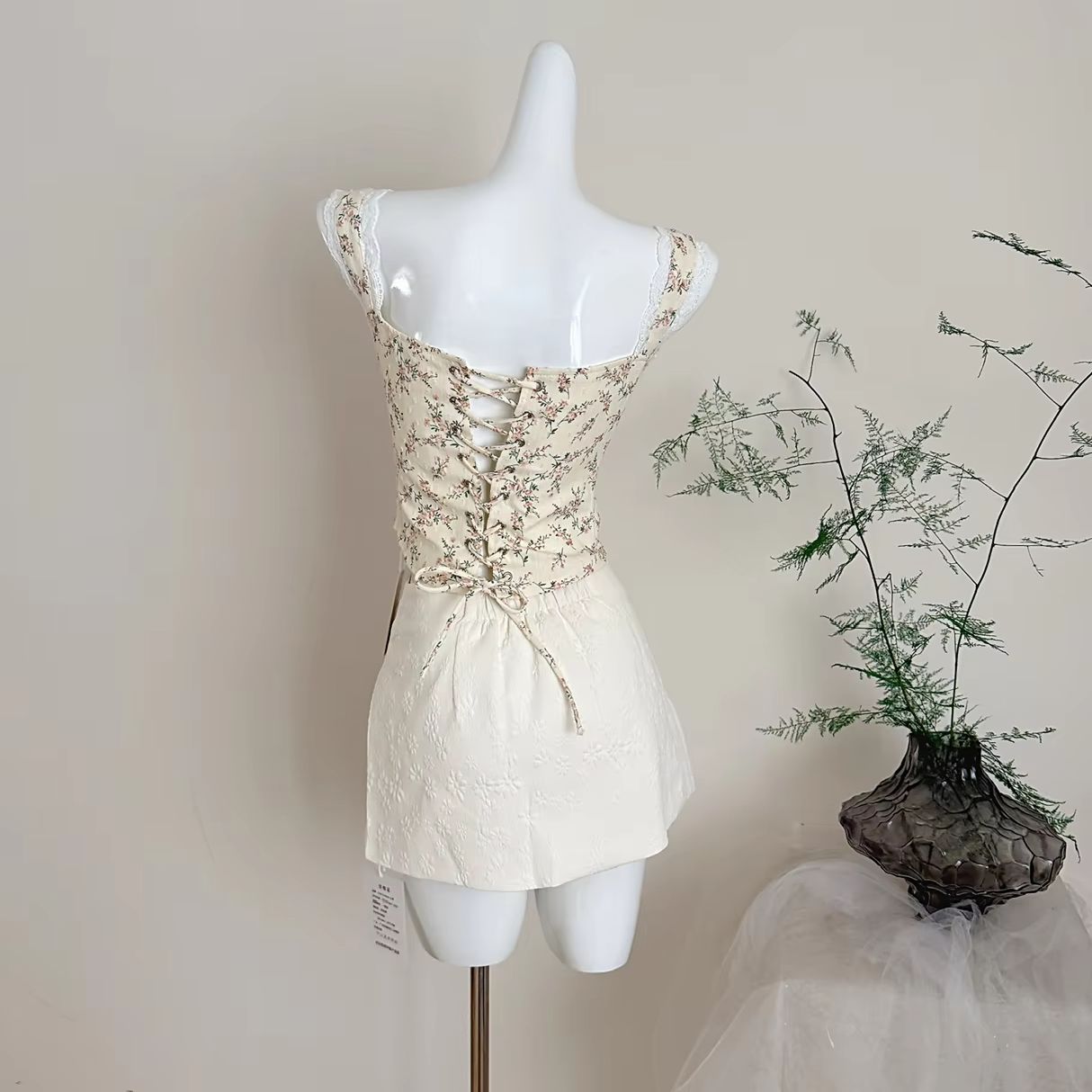 Conjuntos de falda para mujer, - Asymmetric Top Women reseña y precio
