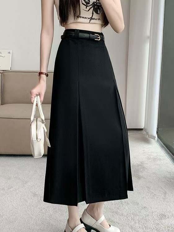 Falda de traje de talla ande,  - A-Line Skirt Midi reseña y precio