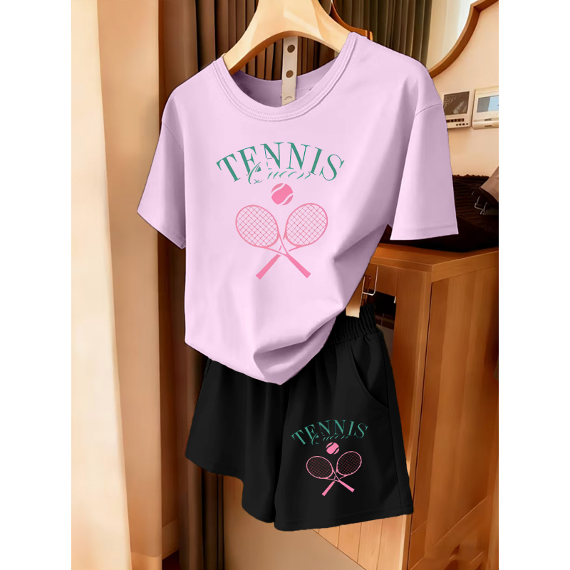 Conjunto de Top de Manga Corta - Women'S Fashion For 2026 reseña y precio