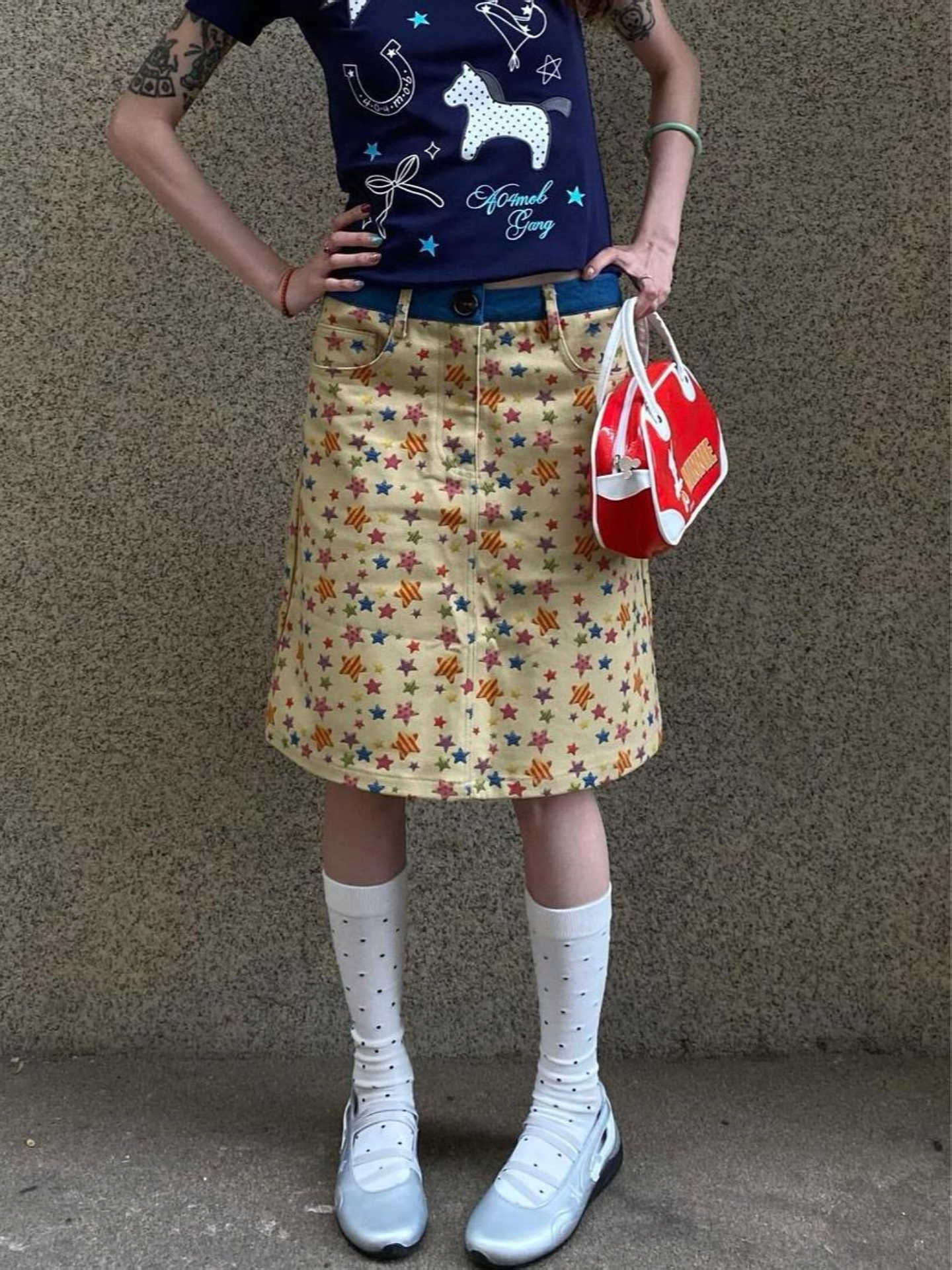 Faldas Midi de Mezclilla para  - A-Line Skirt Midi reseña y precio