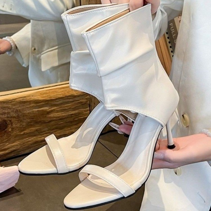Sandalias de tacón fino con di - Women'S Fashion Q reseña y precio