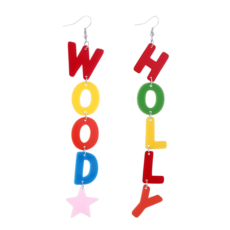 Pendientes colgantes de acríli - Women'S Fashion Guide reseña y precio