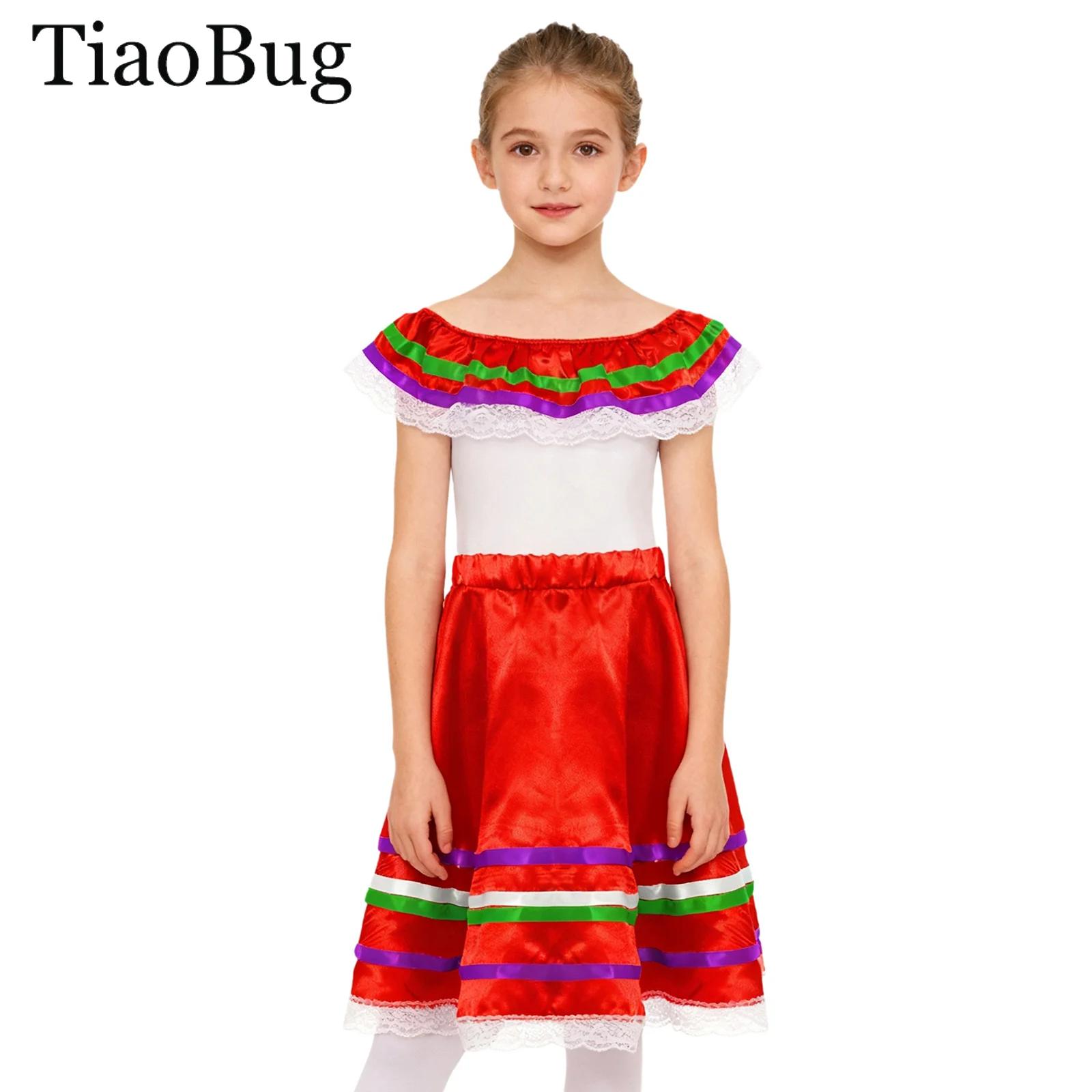 Vestido de baile flamenco mexi - Off Shoulder Top reseña y precio