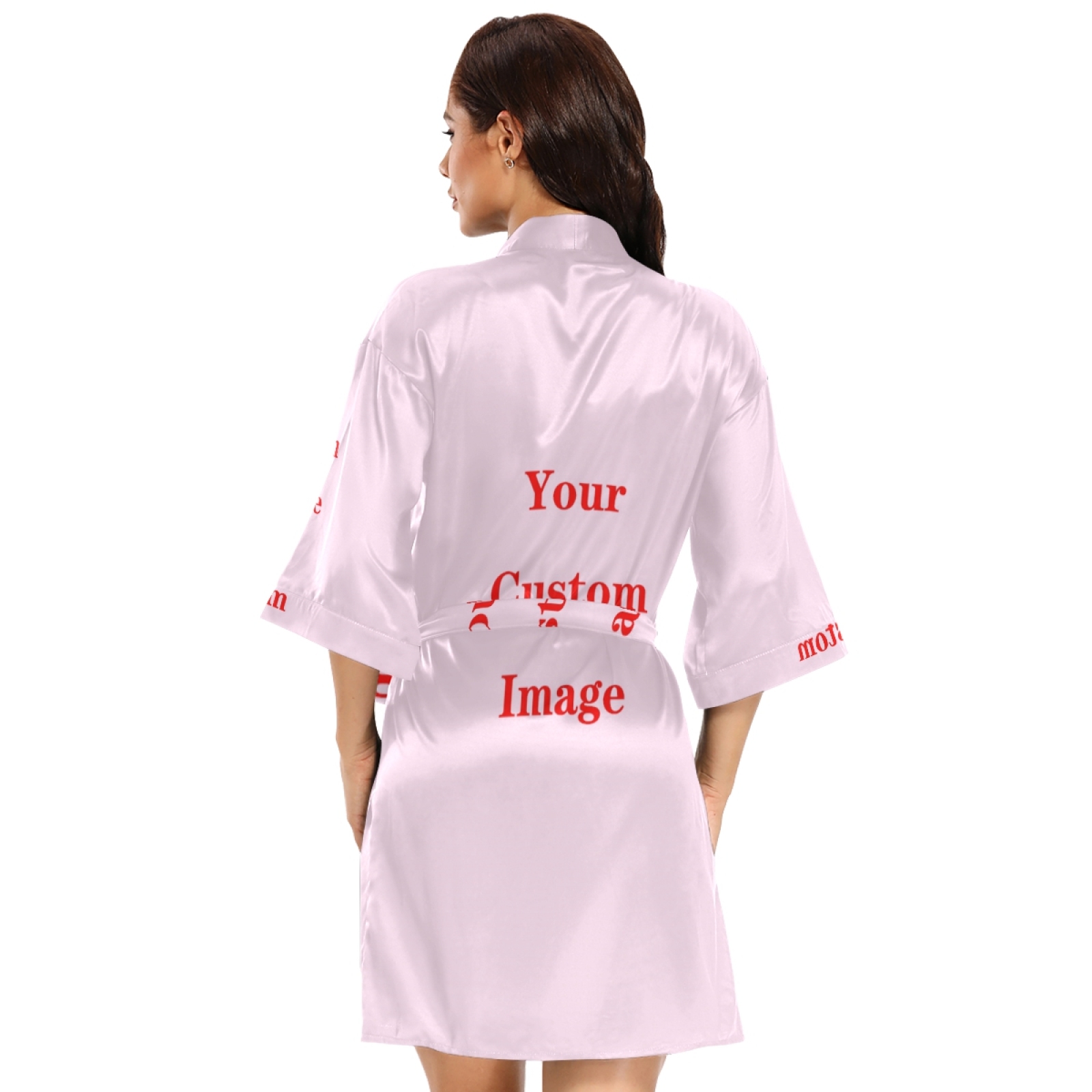 Bata larga de satén para mujer - Women'S Fashion Dresses Images reseña y precio