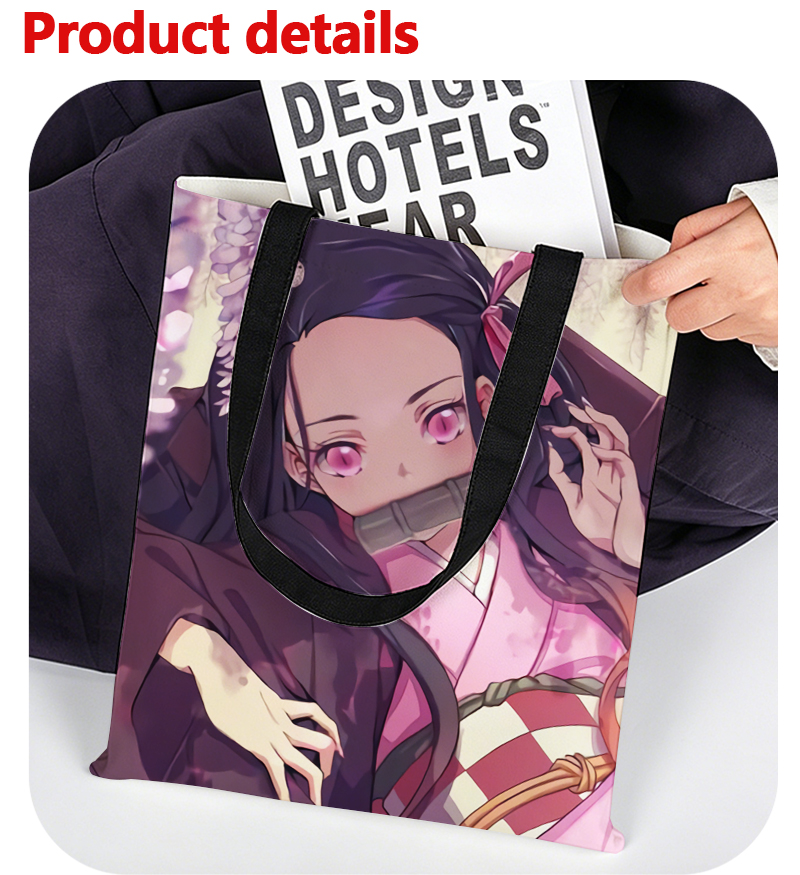 Bolso de mano para mujer Demon - Canvas Tote Bag reseña y precio
