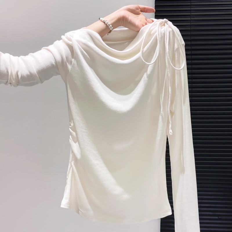 Top de manga larga con cordón  - Off Shoulder Top reseña y precio