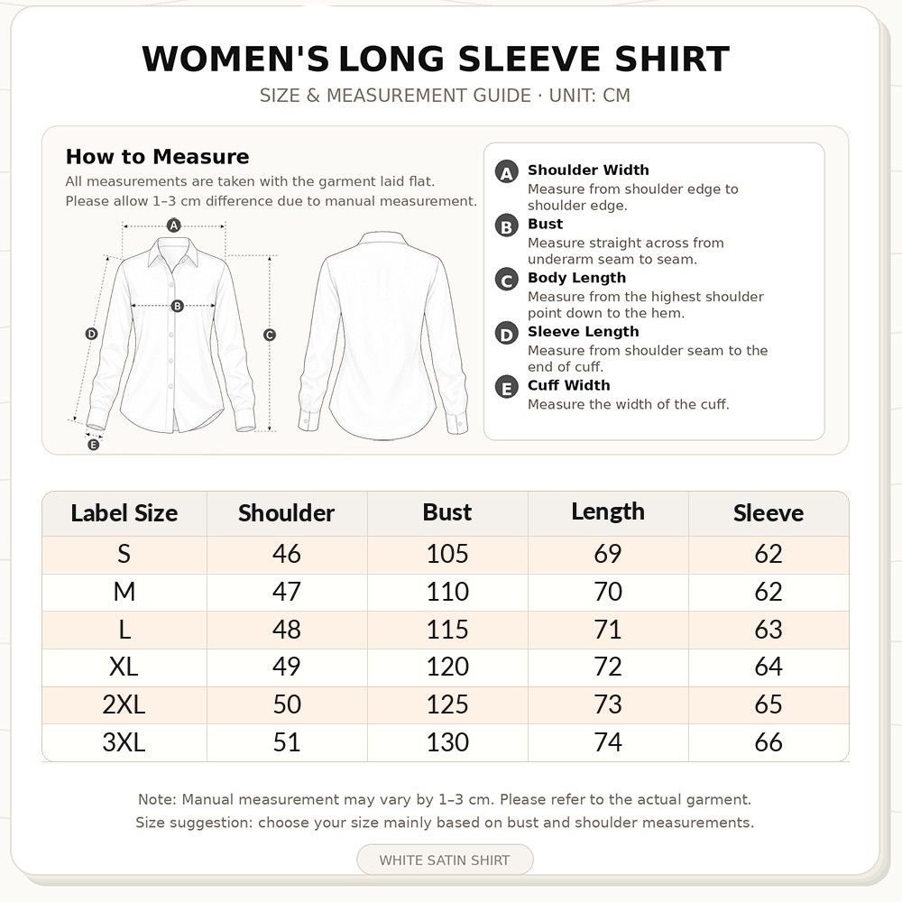 Camisa de satén para mujer con - Women'S Fashion Q reseña y precio