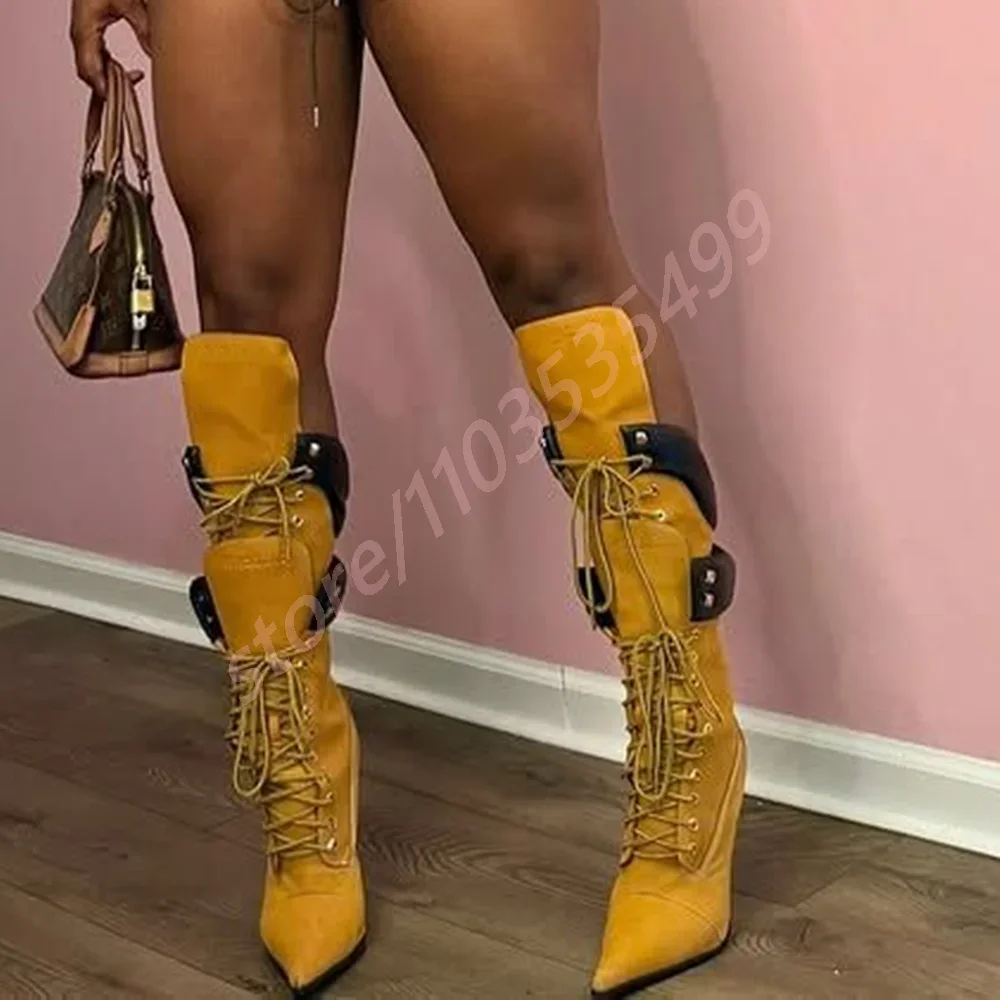 2025 Botas de tacón de aguja s - Women'S Fashion Boots 2025 reseña y precio
