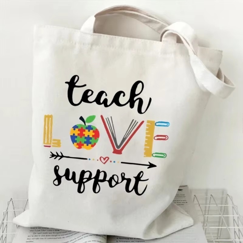 Bolso de lona para mujer con e - Canvas Tote Bag reseña y precio