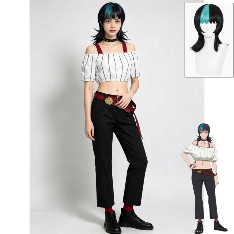 Disfraz de Cosplay de Kirara J - Off Shoulder Top reseña y precio