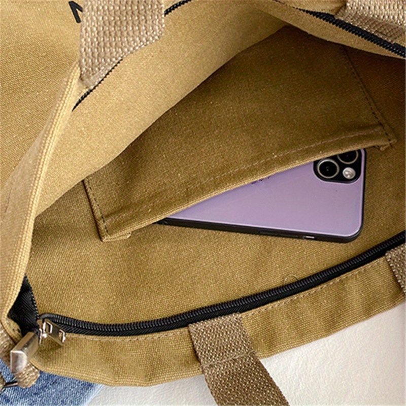 Bolso de mano de lona japonés  - Canvas Tote Bag reseña y precio