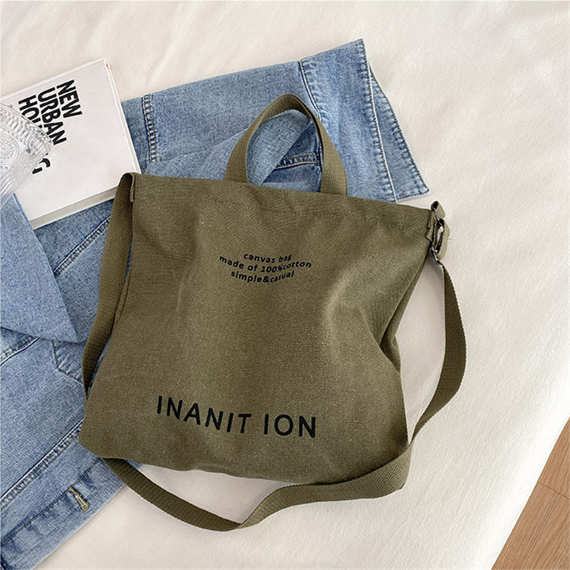 Bolso de mano de lona japonés  - Canvas Tote Bag reseña y precio