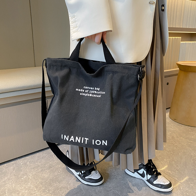 Bolso de mano de lona japonés  - Canvas Tote Bag reseña y precio