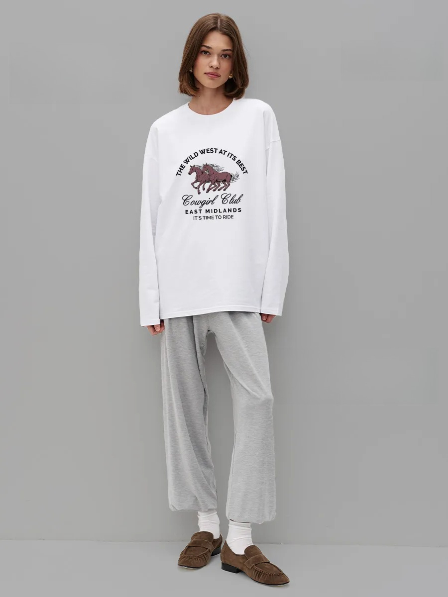Camiseta con estampado de caba - Women'S Fashion Wild West reseña y precio