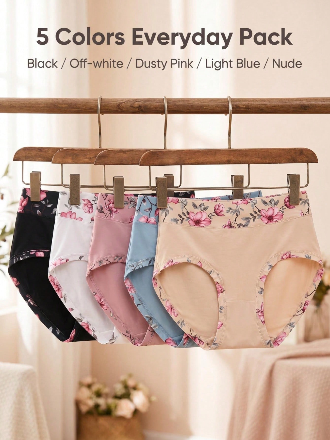 5 uds. de bragas con estampado - Trend Women Fashion reseña y precio