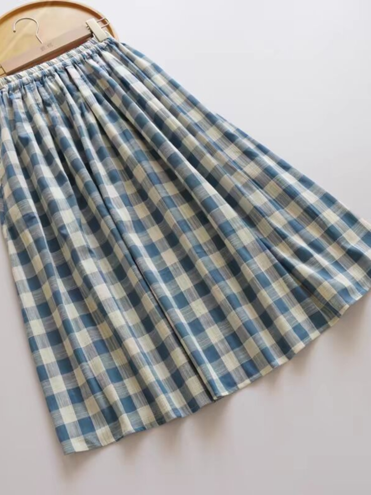 Falda Midi Retro de Fibra de B - A-Line Skirt Midi reseña y precio