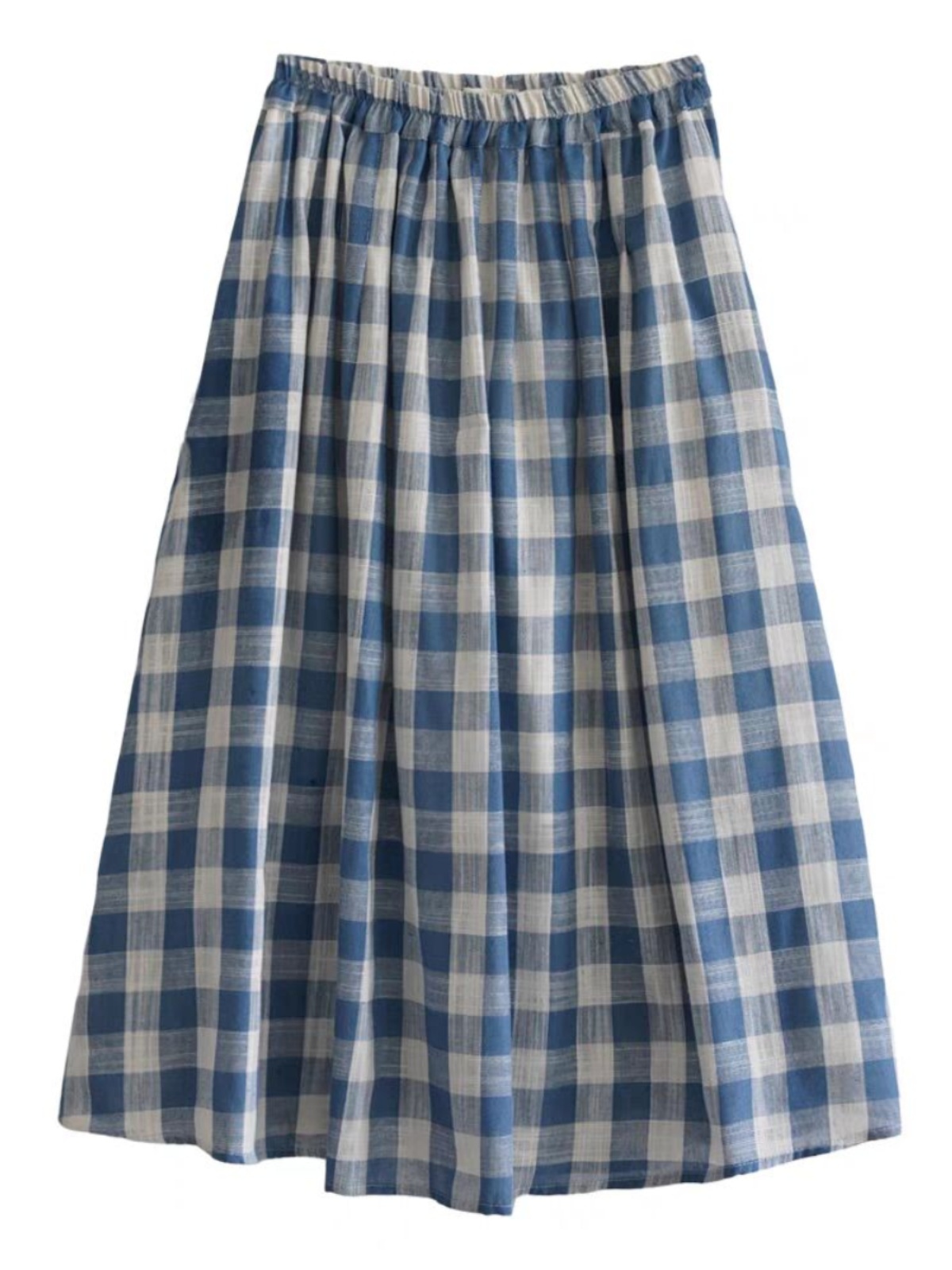 Falda Midi Retro de Fibra de B - A-Line Skirt Midi reseña y precio