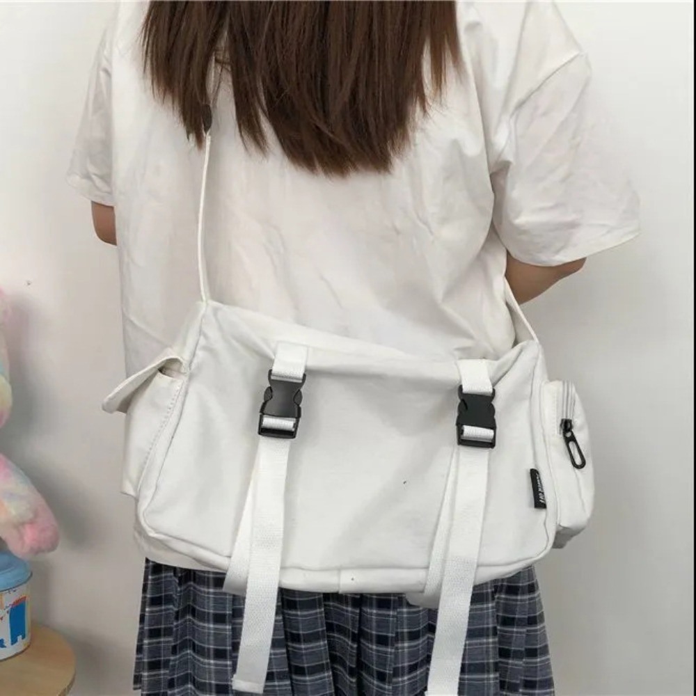 Bolso cruzado de lona con bols - Canvas Tote Bag reseña y precio