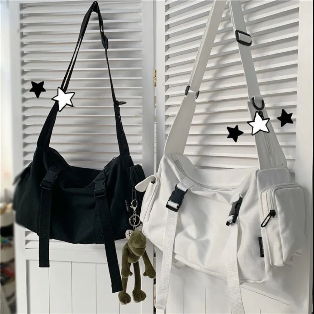 Bolso cruzado de lona con bols - Canvas Tote Bag reseña y precio