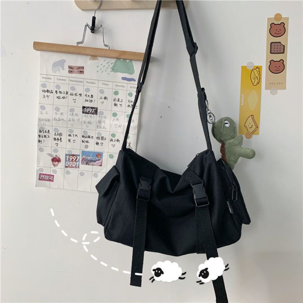 Bolso cruzado de lona con bols - Canvas Tote Bag reseña y precio