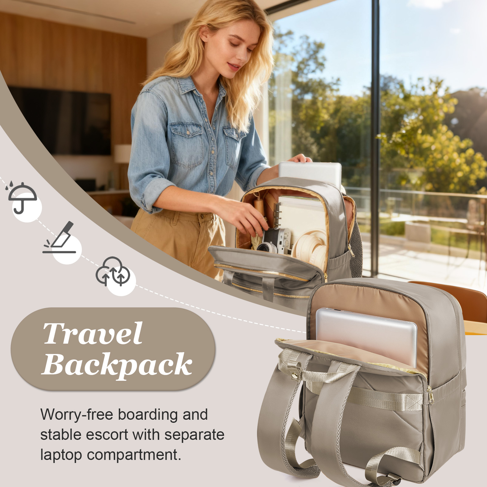 Mochila de viaje Ryanair 40x30 - Trend Women Fashion reseña y precio