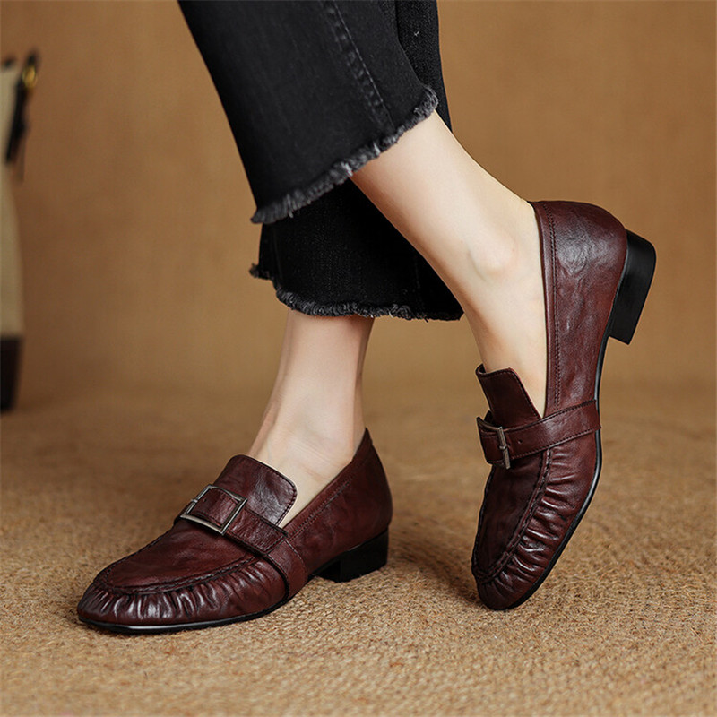 Zapatos de tacón grueso para M - Women'S Fashion Walking Shoes reseña y precio