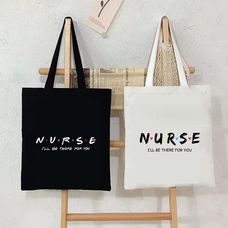 Bolso de lona para enfermeras, - Canvas Tote Bag reseña y precio